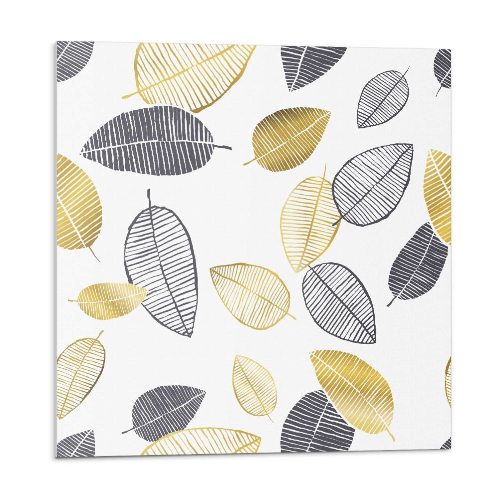 Samoprzylepne płytki Wzór liści na tle