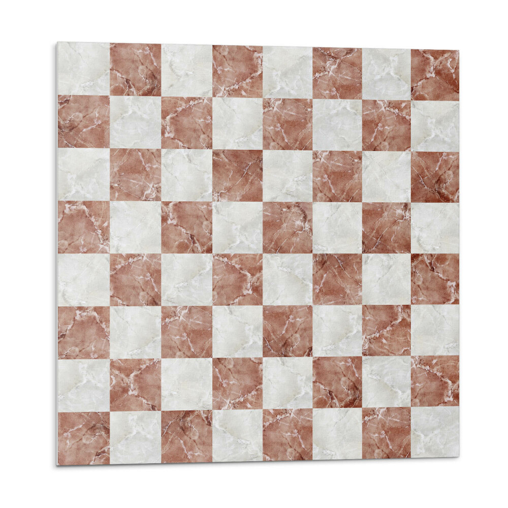 Kafelki samoprzylepne Wzór szachownicy marmurowej