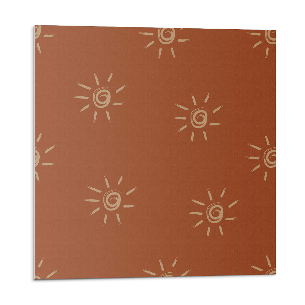 Płytki ścienne Słoneczny wzór na tle