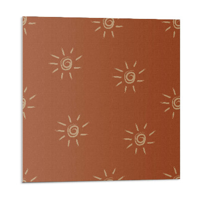 Płytki ścienne Słoneczny wzór na tle