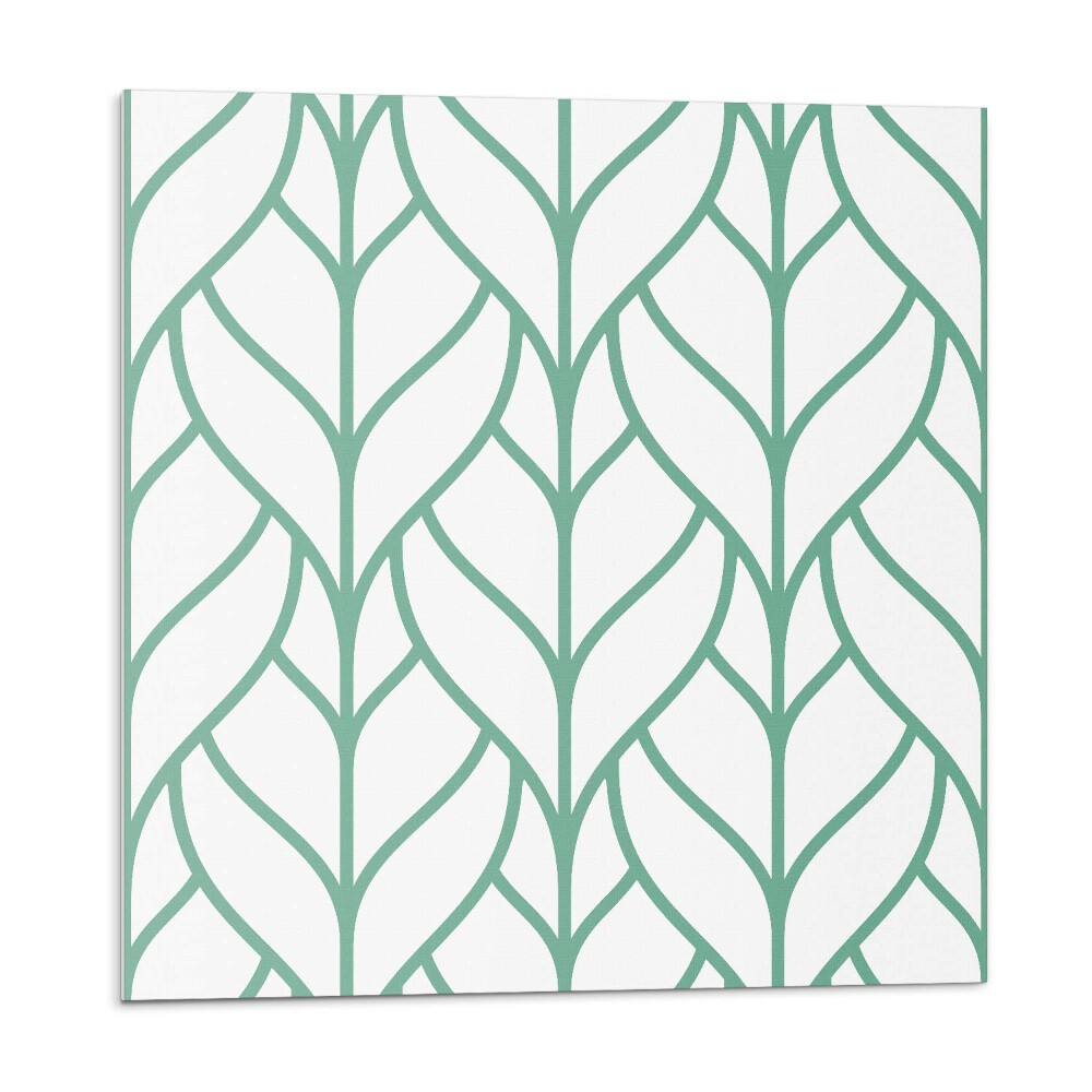 Płytki ścienne Wzór liści w symetrii