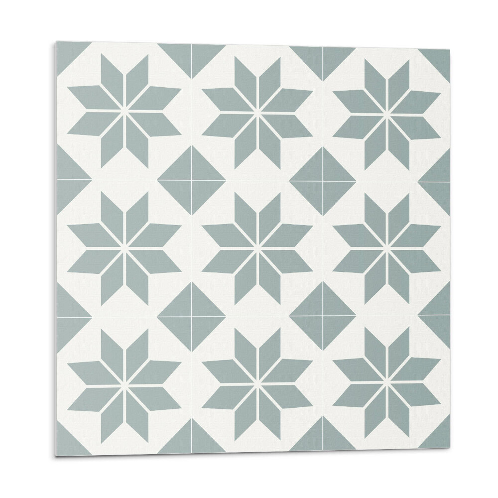 Płytki ścienne Geometryczne wzory kwiatowe