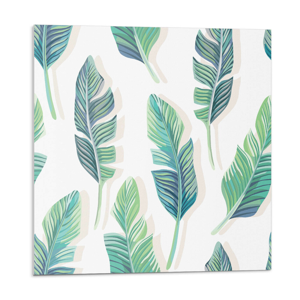 Kafelki samoprzylepne Wzór liści na tle