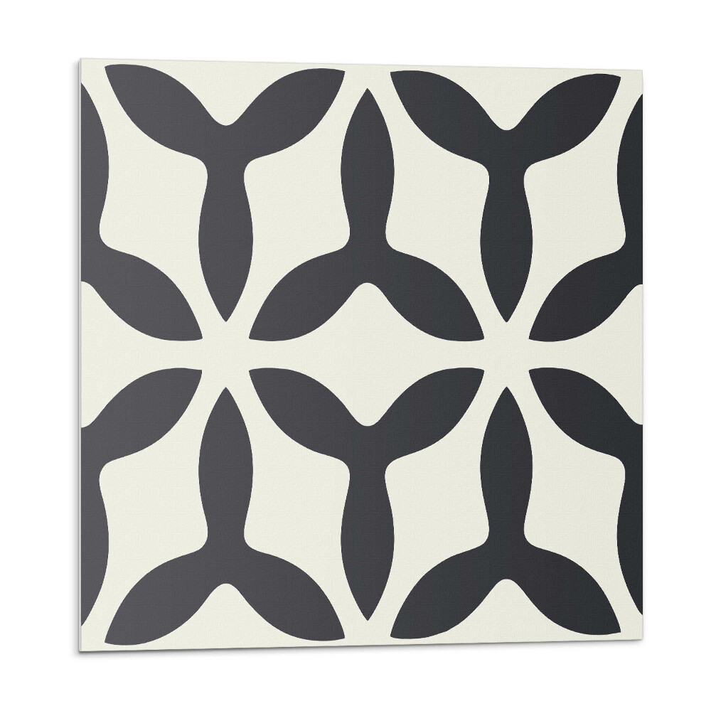 Samoprzylepne płytki Stylowy wzór z płetwami