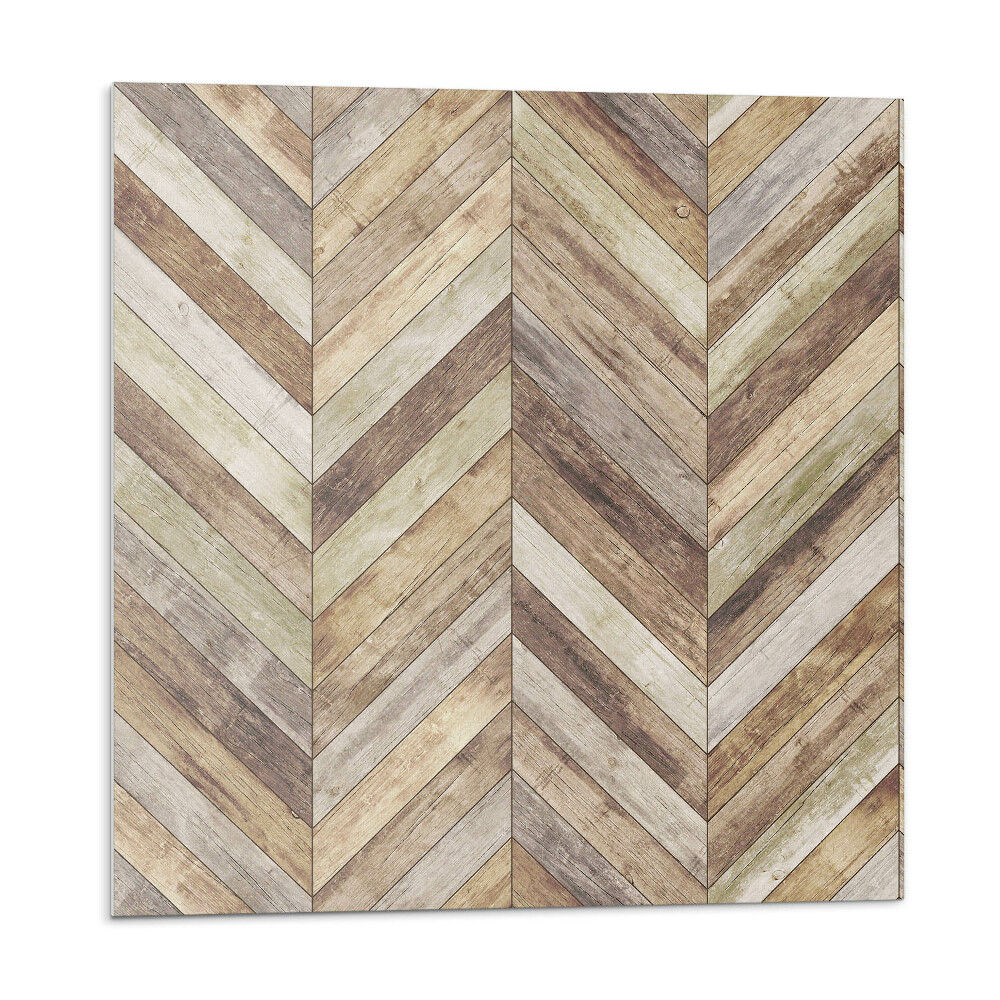 Kafelki samoprzylepne Wzór w jodełkę z desek