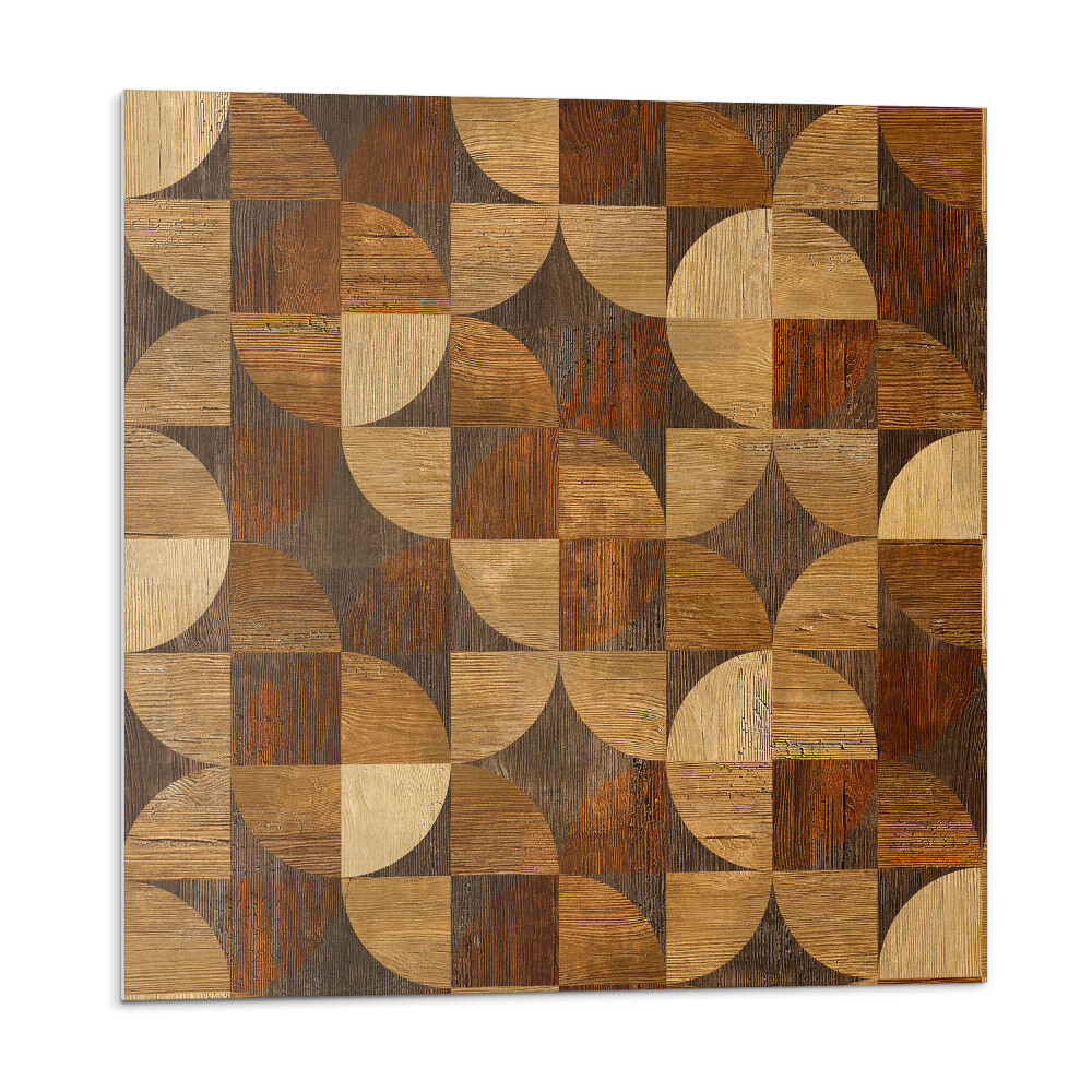 Płytki ścienne Geometryczny wzór drewna