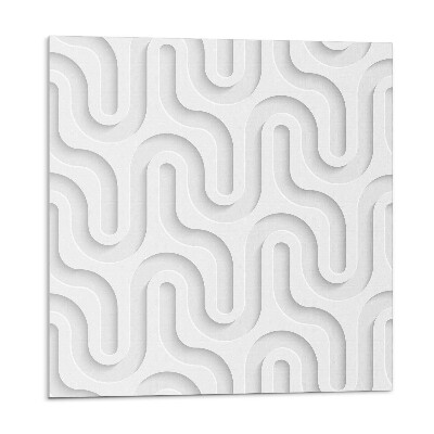 Płytki ścienne Fale w warstwach 3D