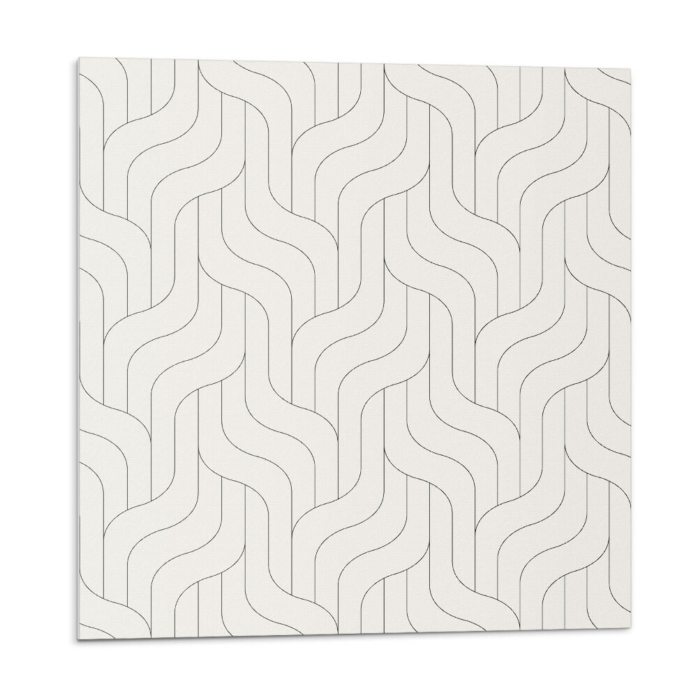 Kafelki samoprzylepne Fale w geometrycznym układzie