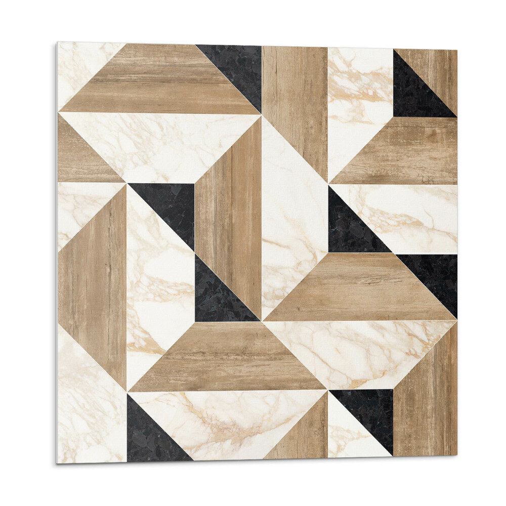 Samoprzylepne płytki Geometryczny wzór płytek