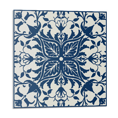 Samoprzylepne płytki Wzór kwiatowy z liśćmi