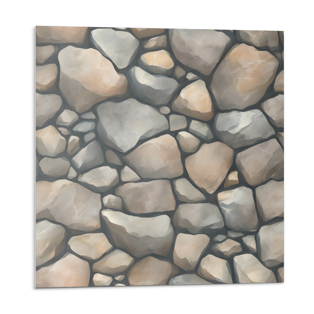 Samoprzylepne płytki Wzór kamieni na tle