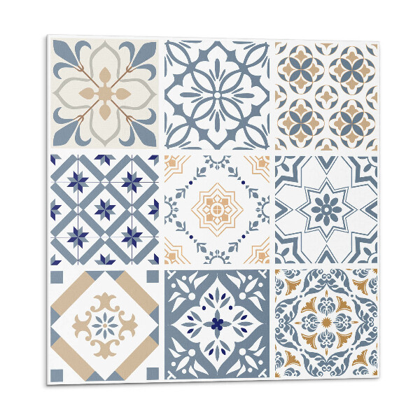 Kafelki samoprzylepne Wzory mozaikowe w kratkę