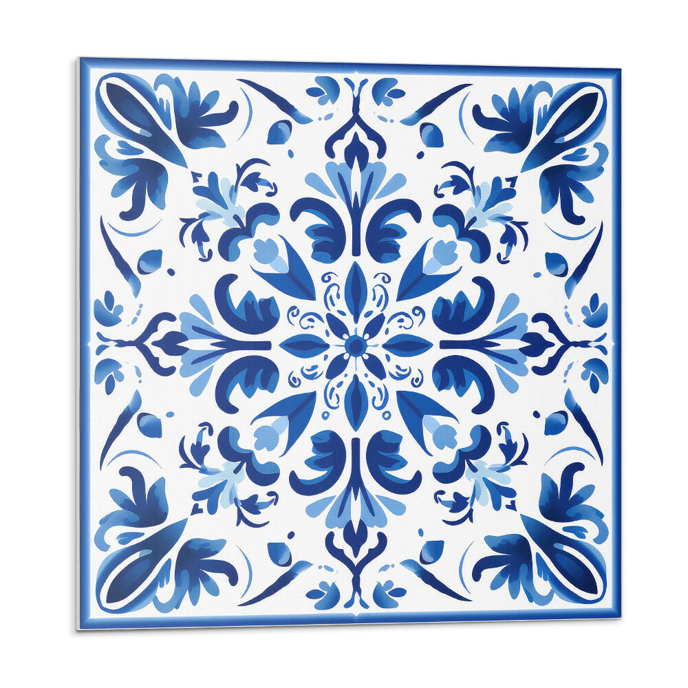 Samoprzylepne płytki Kwiatowy wzór w symetrii