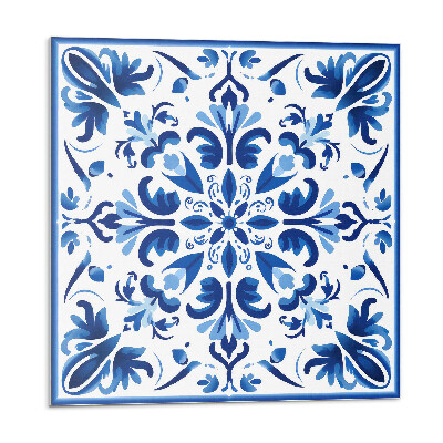 Samoprzylepne płytki Kwiatowy wzór w symetrii