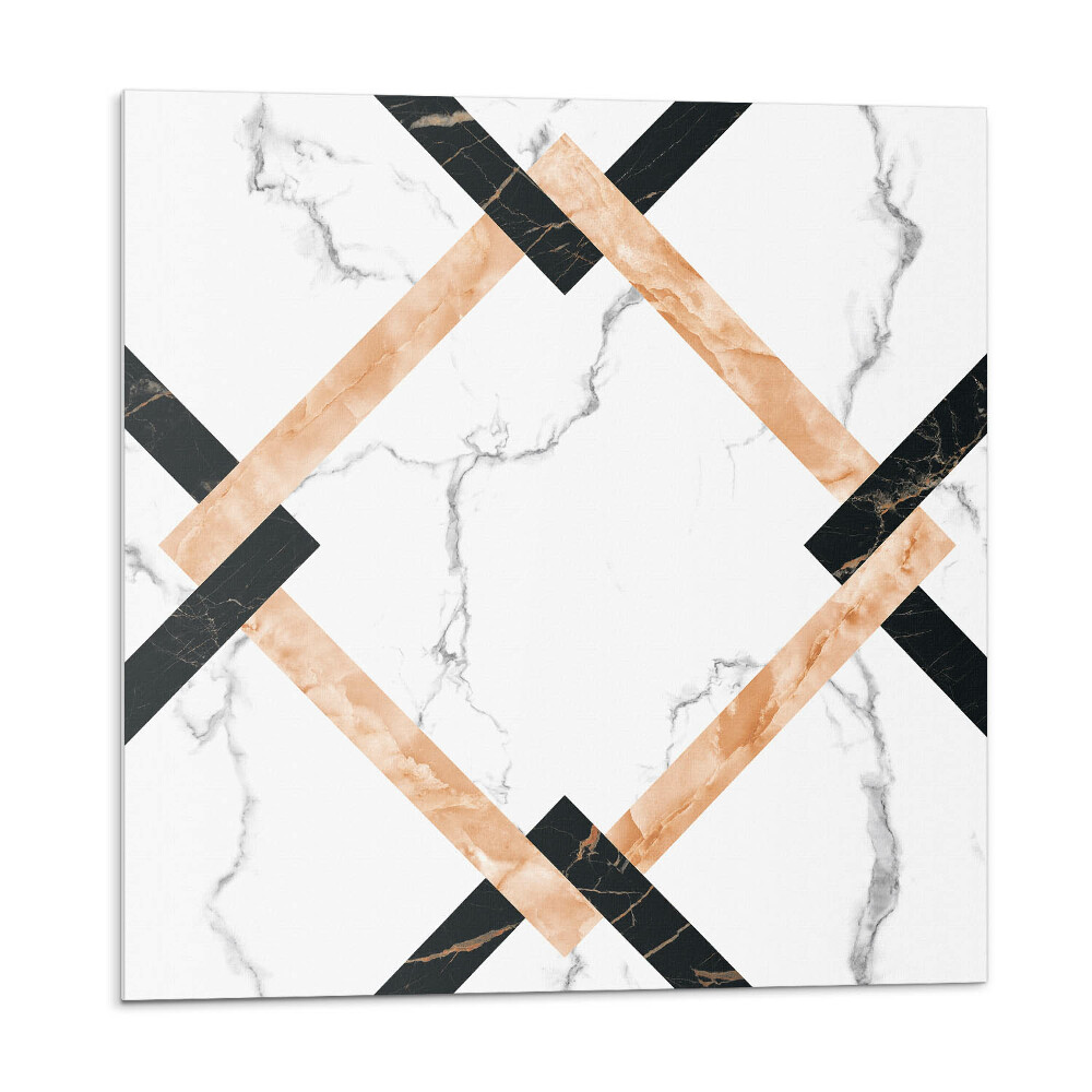 Płytki ścienne Geometryczne wzory marmurowe