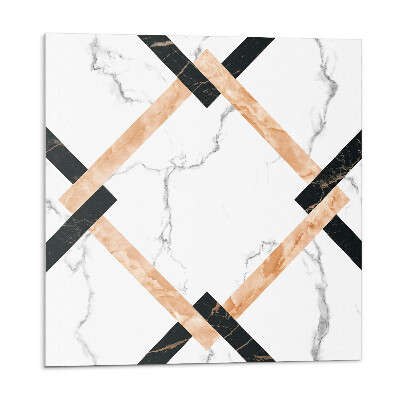 Płytki ścienne Geometryczne wzory marmurowe