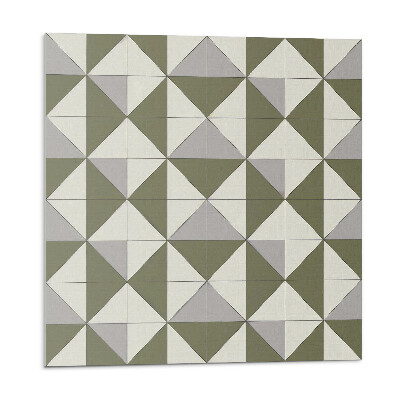 Samoprzylepne płytki Wzór geometrycznych trójkątów