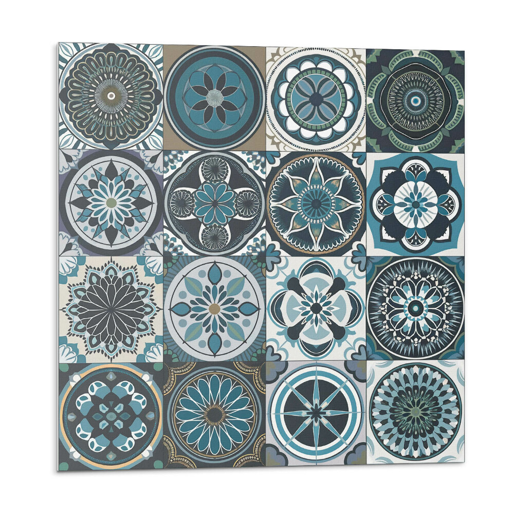 Płytki ścienne Wzory mozaikowe w kratkę