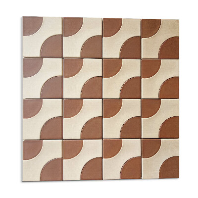 Samoprzylepne płytki Geometryczne płytki w wzory