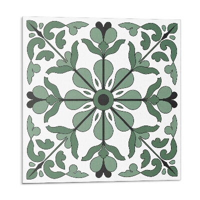 Samoprzylepne płytki Wzór roślinny z symetrią