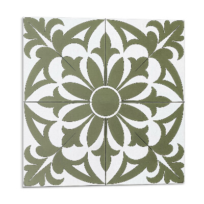 Kafelki samoprzylepne Kwiatowy wzór z liśćmi