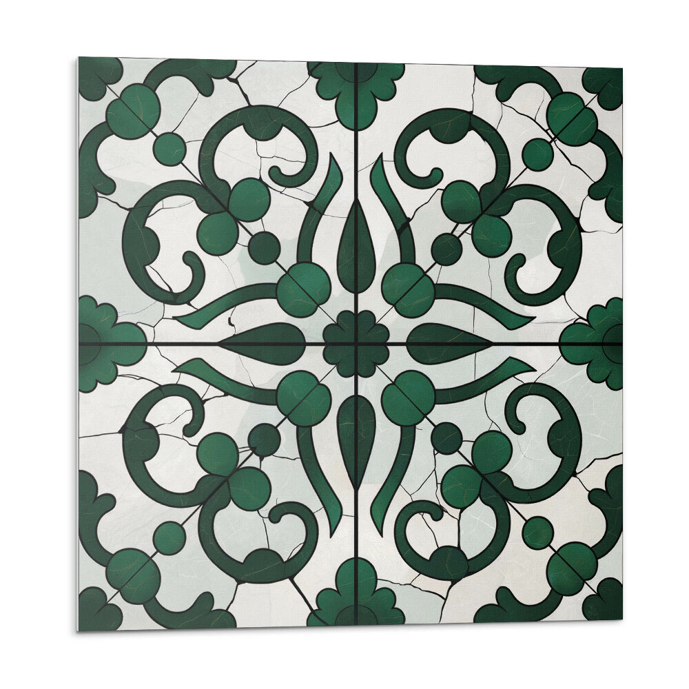 Płytki ścienne Wzór roślinny z ornamentami