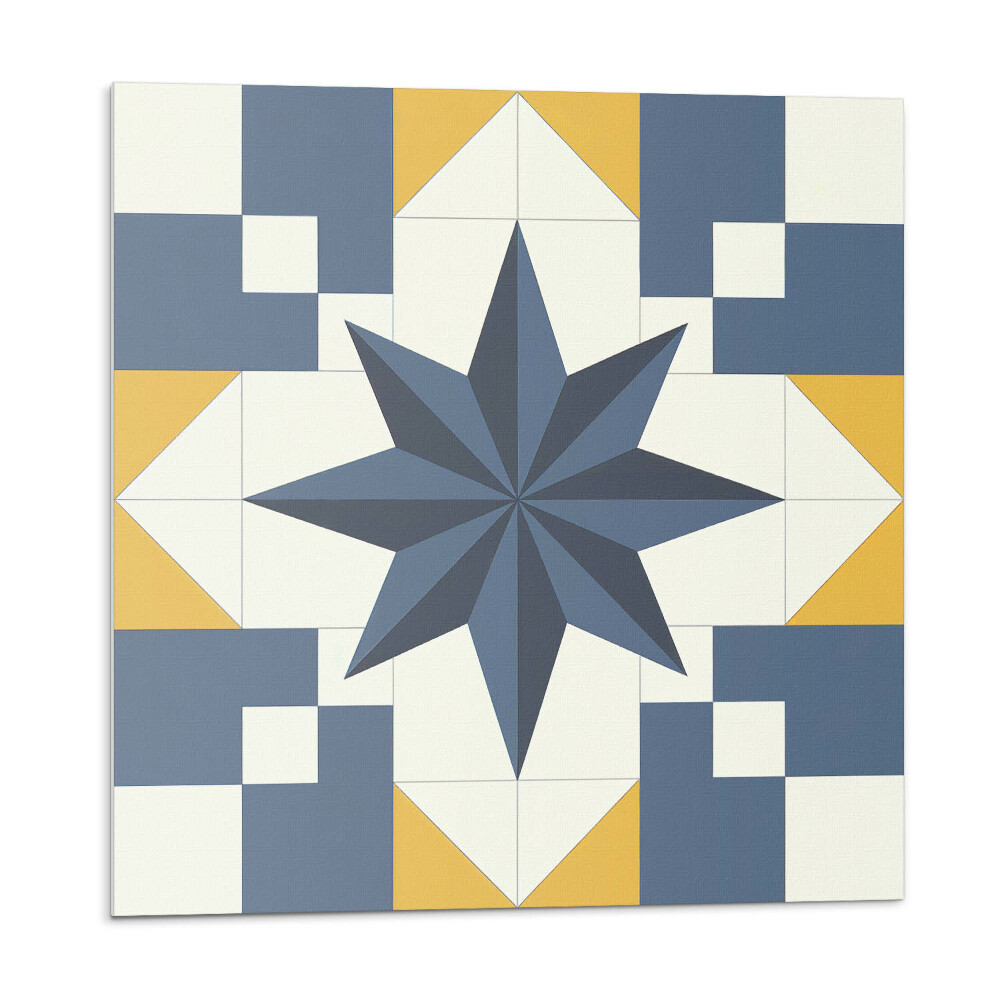 Płytki ścienne Geometryczny wzór gwiazdy