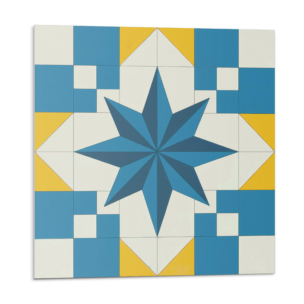 Kafelki samoprzylepne Geometryczny wzór gwiazdy