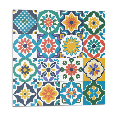 Płytki ścienne Wzory kwiatowe i geometryczne