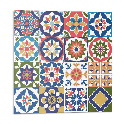 Samoprzylepne płytki Wzory mozaikowe w kwadratach