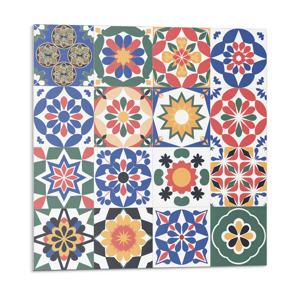 Płytki ścienne Wzory mozaikowe w szeregach