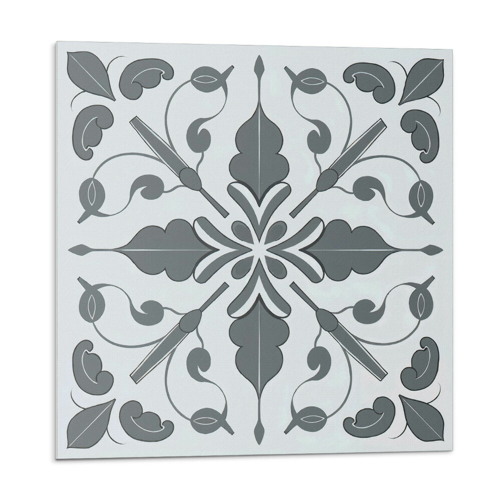 Samoprzylepne płytki Motyw roślinny w symetrii