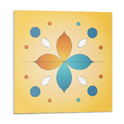 Kafelki samoprzylepne Geometryczny wzór kwiatowy