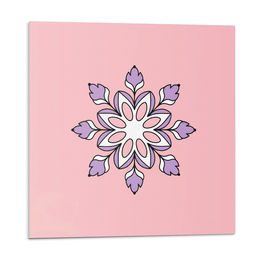 Płytki ścienne Kwiatowy wzór mandali