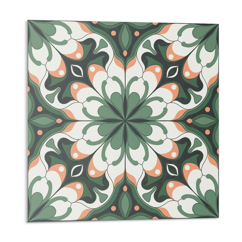 Samoprzylepne płytki Stylowy wzór roślinny