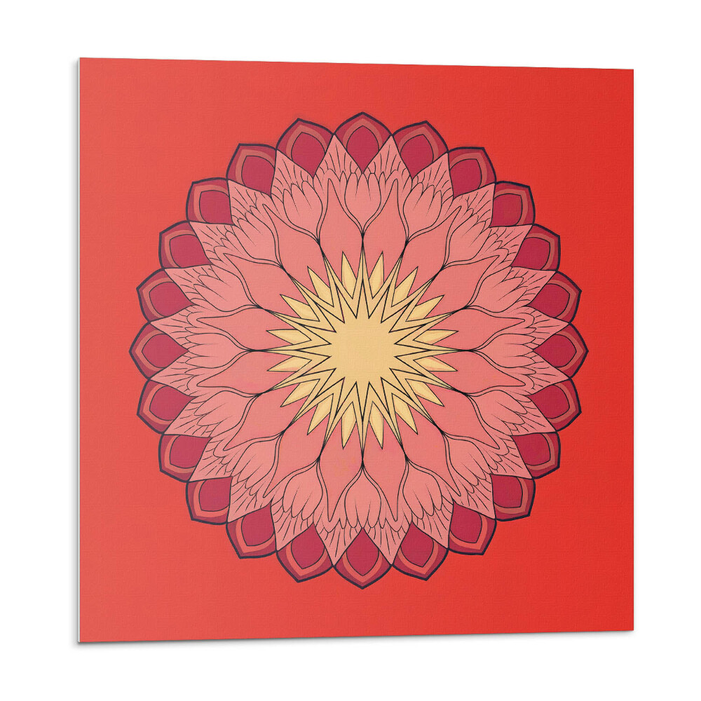 Płytki ścienne Kwiatowy mandala wzór