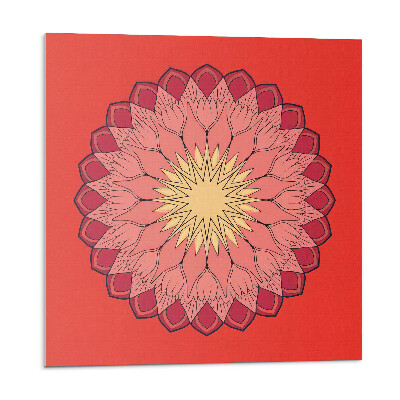 Płytki ścienne Kwiatowy mandala wzór