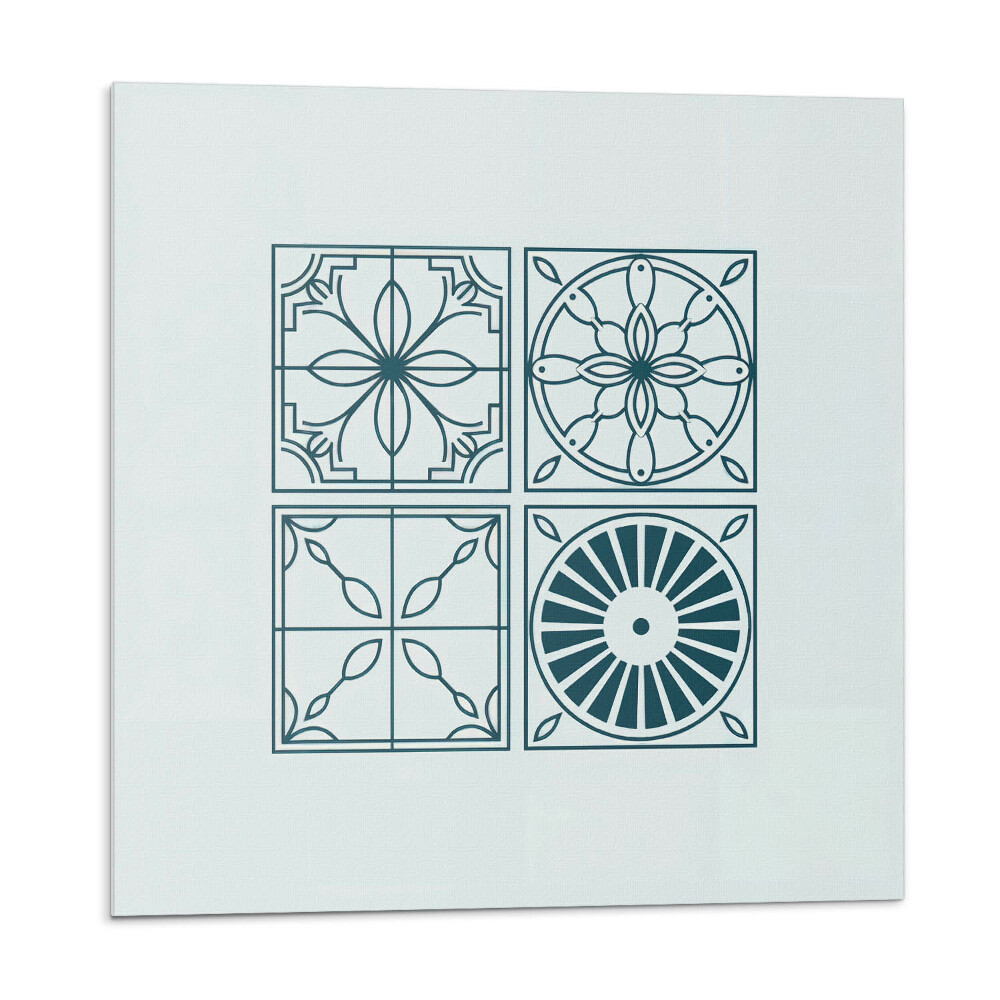 Samoprzylepne płytki Geometryczne wzory kafli