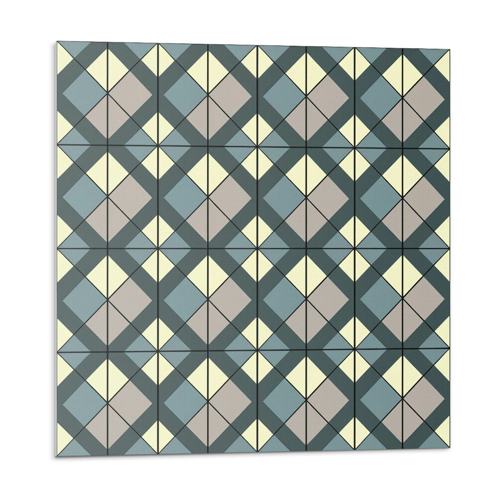 Kafelki samoprzylepne Geometryczny wzór w kratkę