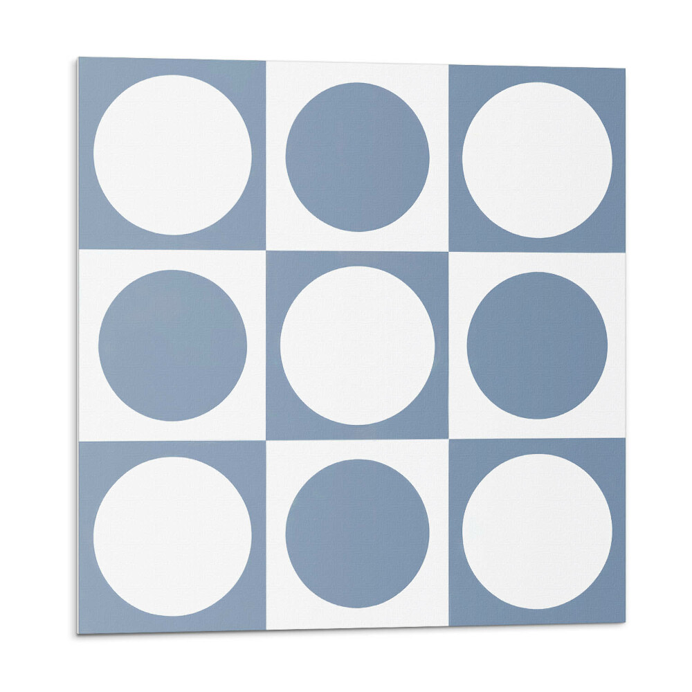 Kafelki samoprzylepne Geometryczne okręgi w siatce