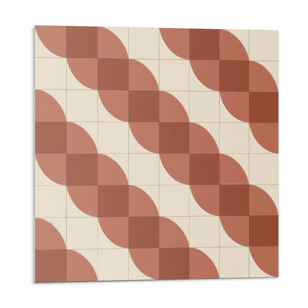 Płytki ścienne Geometryczny wzór falisty