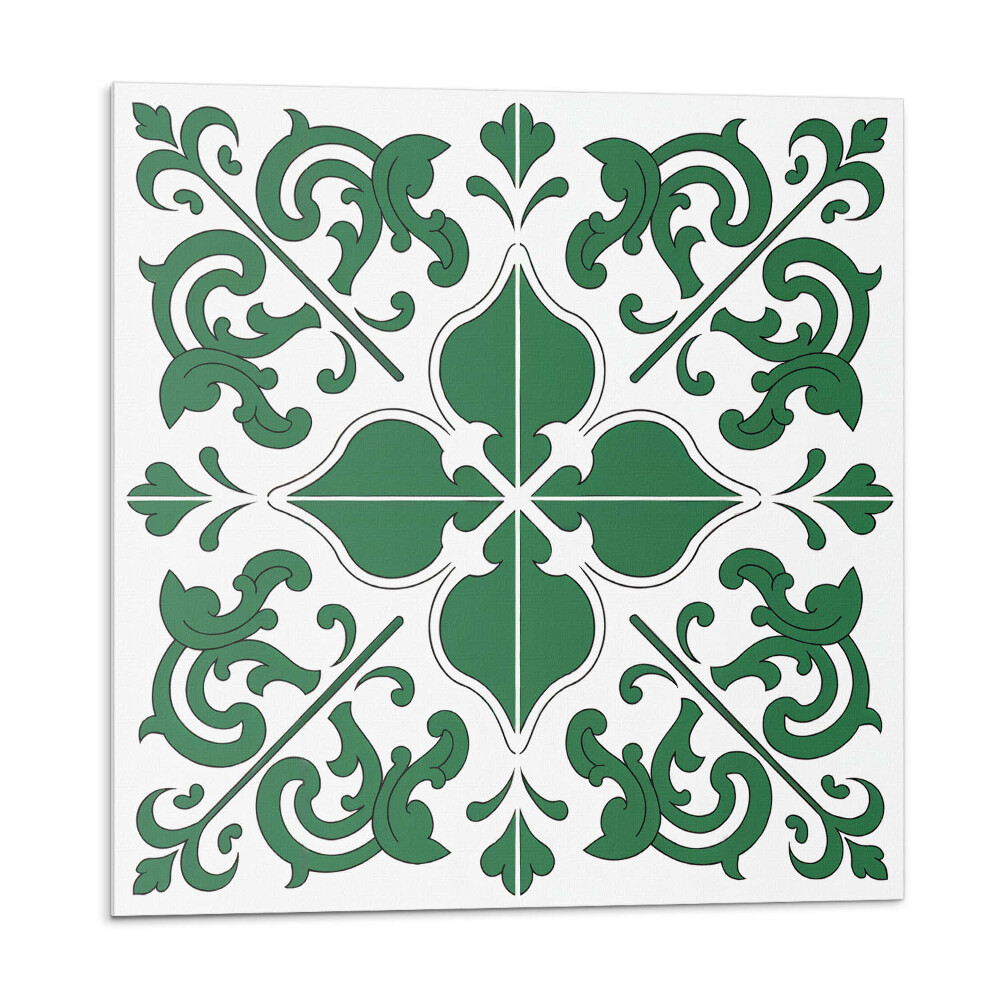 Samoprzylepne płytki Wzór roślinny z ornamentami