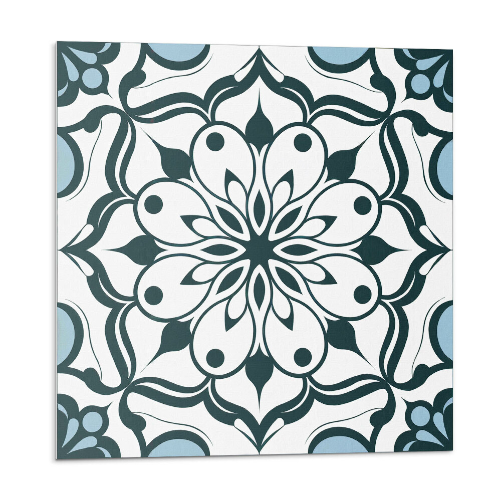 Samoprzylepne płytki Kwiatowy wzór mandali