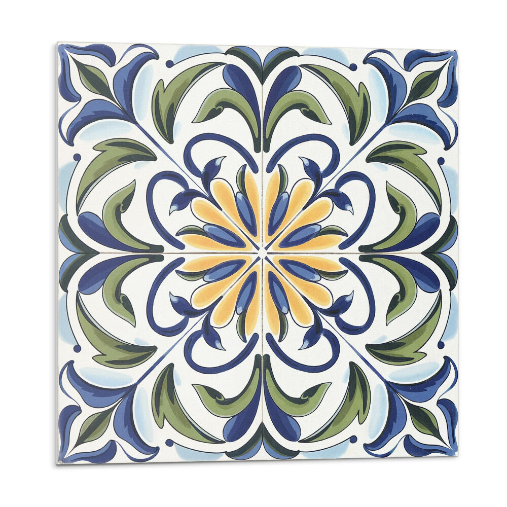 Samoprzylepne płytki Wzór roślinny z kwiatami