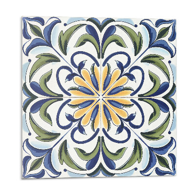 Samoprzylepne płytki Wzór roślinny z kwiatami