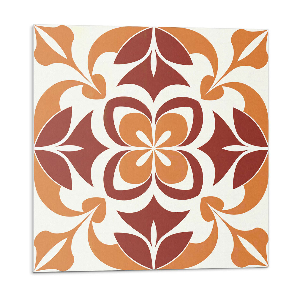 Kafelki samoprzylepne Kwiatowy wzór z liśćmi