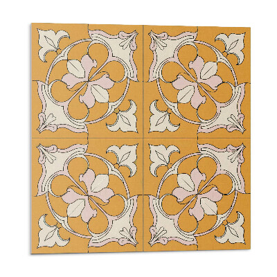 Samoprzylepne płytki Wzór kwiatowy w mozaice