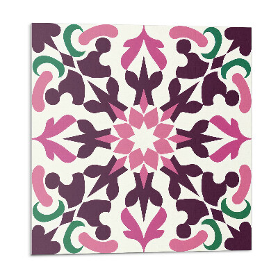 Kafelki samoprzylepne Symetryczny wzór roślinny