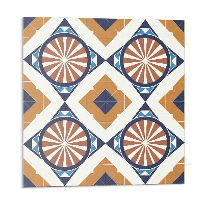 Samoprzylepne płytki Geometryczny wzór z okręgami