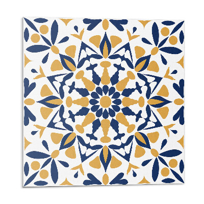 Kafelki samoprzylepne Wzór kwiatowy w symetrii